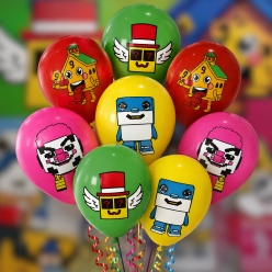 Roblox BrainRot Full Colour Large Latex Balloons - 8 PK